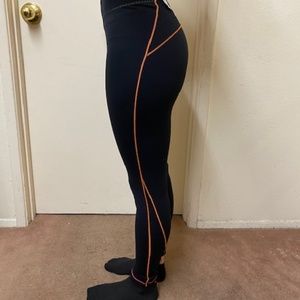NEW SÀPOPA Contrast Stripe Leggings SZ s/m